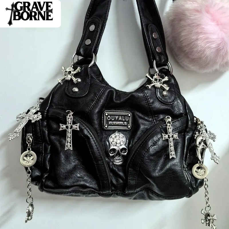 Leather Goth Bag