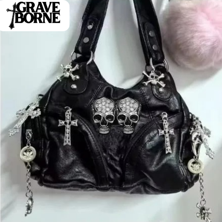 Leather Goth Bag