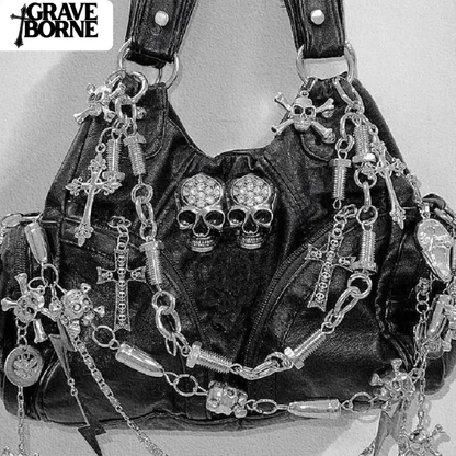Leather Goth Bag