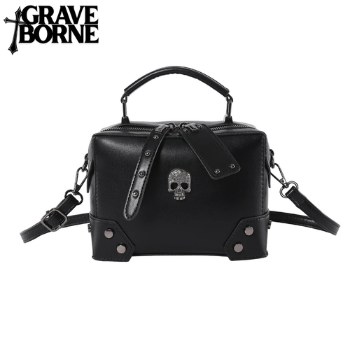 Mini Leather Box Bag