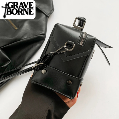 Mini Leather Box Bag