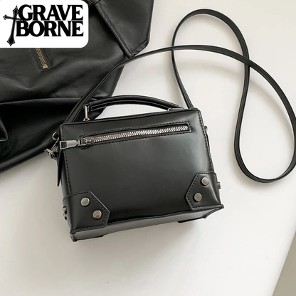 Mini Leather Box Bag