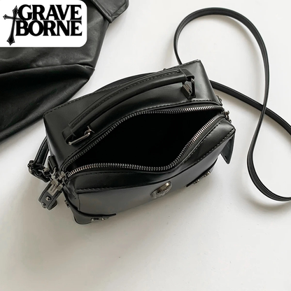 Mini Leather Box Bag