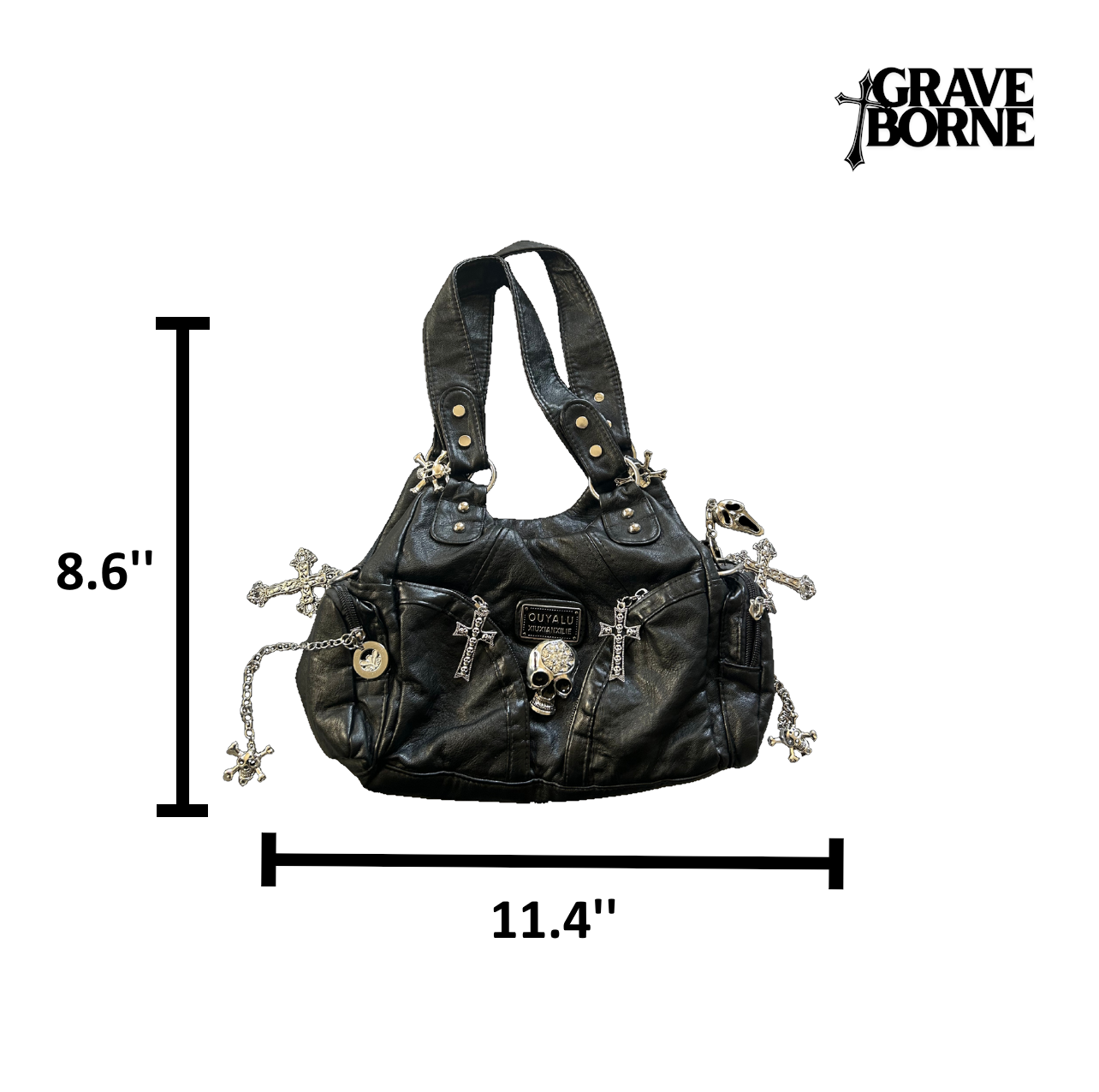 Leather Goth Bag